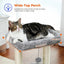 Petit arbre à chat avec 2 supports, griffoir, balle et 1 cabanon - Yzela